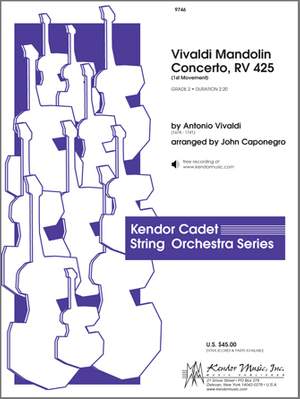 Vivaldi, A: Vivaldi Mandolin Concerto, RV 425