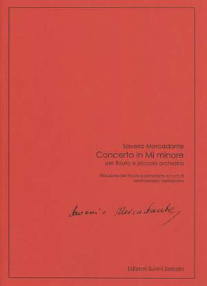 Saverio Mercadante: Concerto in Mi minore