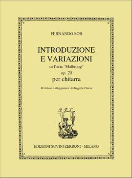 Fernando Sor: Introduction & Variation Opus 28