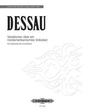 Dessau, Paul: Variationen (clarinet and piano)