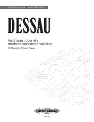 Dessau, Paul: Variationen (score)