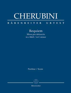 Cherubini, Luigi: Requiem in C minor Full score