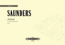 Saunders, Rebecca: Dialogue (set of performance scores)