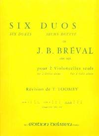 Breval, Jean-Baptiste: 6 Duos Vol.3 (2 cellos)