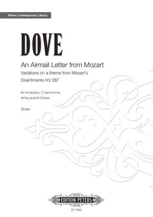 Dove, Jonathan: An Airmail Letter from Mozart
