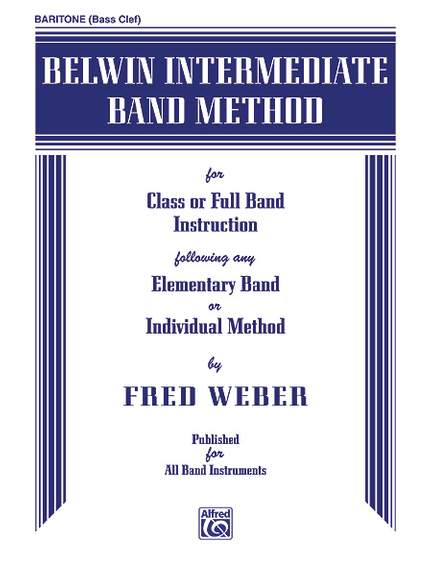 Belwin Intermediate Band Method