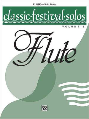 Classic Festival Solos (C Flute), Volume 2 Solo Book