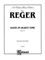 Max Reger: Suite in Olden Time, Op. 93 Product Image