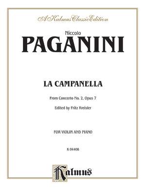 Niccolò Paganini: La Campanella, Op. 7