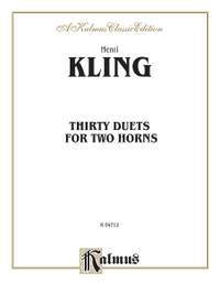 Henri Kling: Thirty Duets