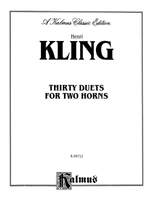 Henri Kling: Thirty Duets Product Image
