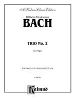 Wilhelm Friedemann Bach: Trio No. 2 in D Major Product Image