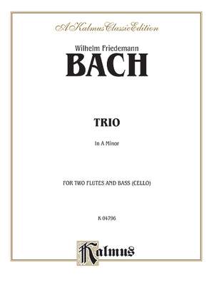 Wilhelm Friedemann Bach: Trio in A Minor