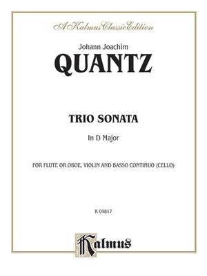 Johann Joachim Quantz: Trio Sonata in D Major