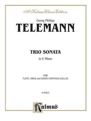 Georg Philipp Telemann: Trio Sonata in E Minor