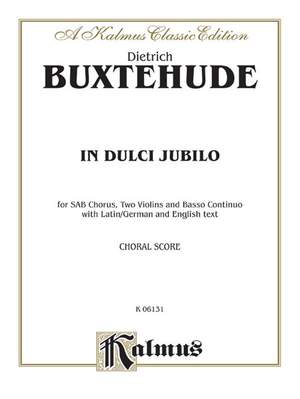 Dietrich Buxtehude: In Dulci Jubilo