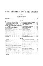 William S. Gilbert/Arthur S. Sullivan: The Yeomen of the Guard Product Image
