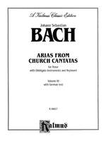 Johann Sebastian Bach: Tenor Arias, Volume III (4 Arias) Product Image