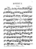 Johann Sebastian Bach: Violin Concerto No. 2 in E Major Product Image