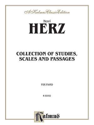 Henri Herz: Collection of Studies, Scales, and Passages