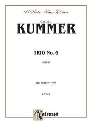 Gaspard Kummer: Trio No. 6, Op. 59