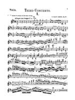Camille Saint-Saëns: Violin Concerto, No. 3 Product Image