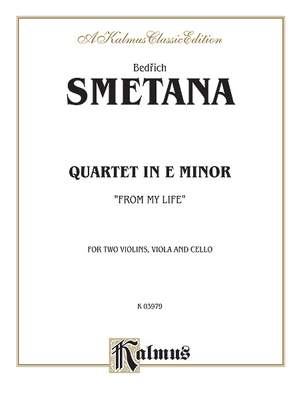 Bedrich Smetana: Quartet "From My Life"
