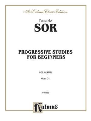 Fernando Sor: Progressive Studies for Beginners, Op. 31