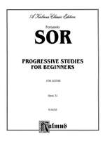 Fernando Sor: Progressive Studies for Beginners, Op. 31 Product Image