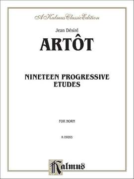 Jean Desire Artot: Nineteen Progressive Etudes