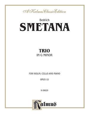 Bedrich Smetana: Trio in G Minor, Op. 15
