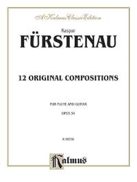 Kaspar Furstenau: 12 Original Compositions, Op. 34