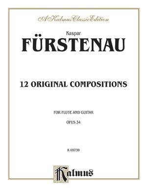 Kaspar Furstenau: 12 Original Compositions, Op. 34