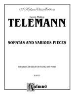 Georg Philipp Telemann: Sonatas and Various Pieces Product Image