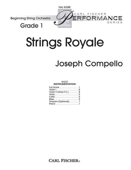 Joseph Compello: Strings Royale