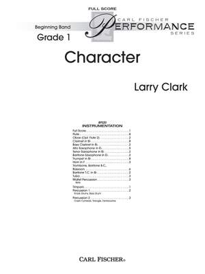 Larry Clark: Character