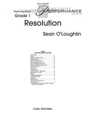 Sean O'Loughlin: Resolution