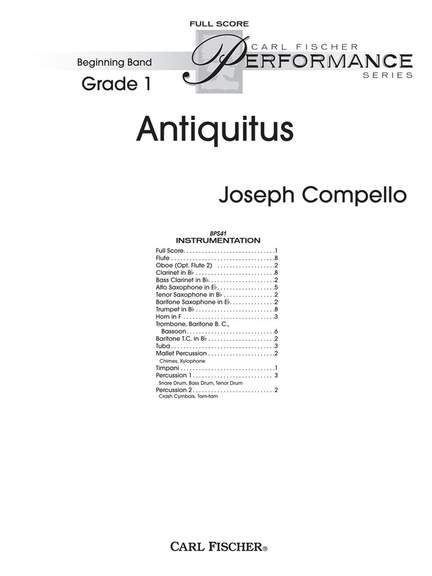 Joseph Compello: Antiquitus