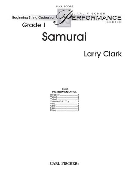 Larry Clark: Samurai