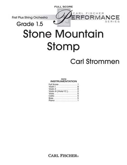 Carl Strommen: Stone Mountain Stomp