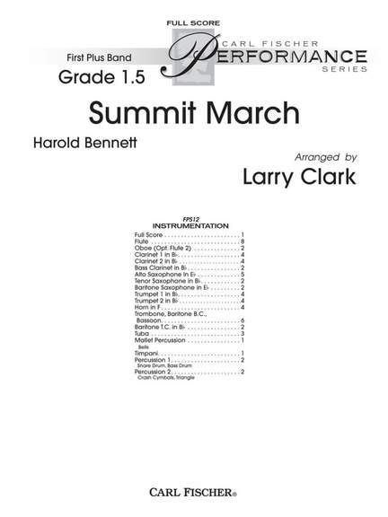 Harold Bennett: Summit March