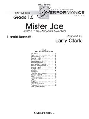 Harold Bennett: Mister Joe (March, One Step and Two Step)