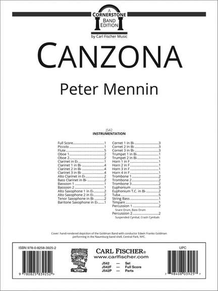 Peter Mennin: Canzona
