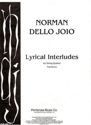 Norman Dello Joio: Lyrical Interludes