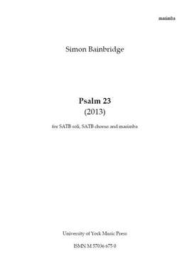 Simon Bainbridge: Psalm 23