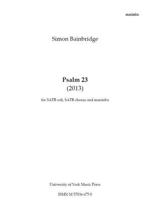 Simon Bainbridge: Psalm 23