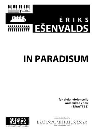 Esenvalds, Eriks: In Paradisum (choral score)