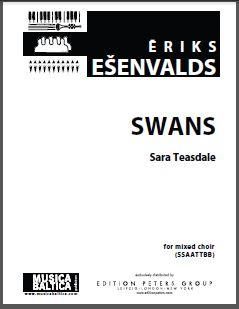 Esenvalds, Eriks: Swans (SSAATTBB)