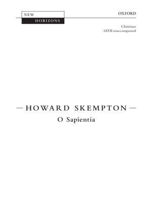Skempton, Howard: O Sapientia