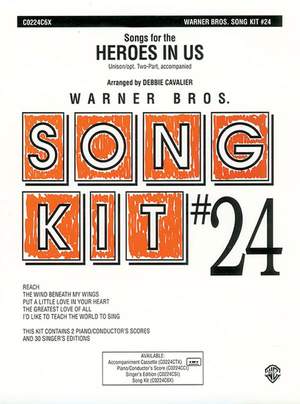 Heroes in Us Songs for the: Song Kit #24